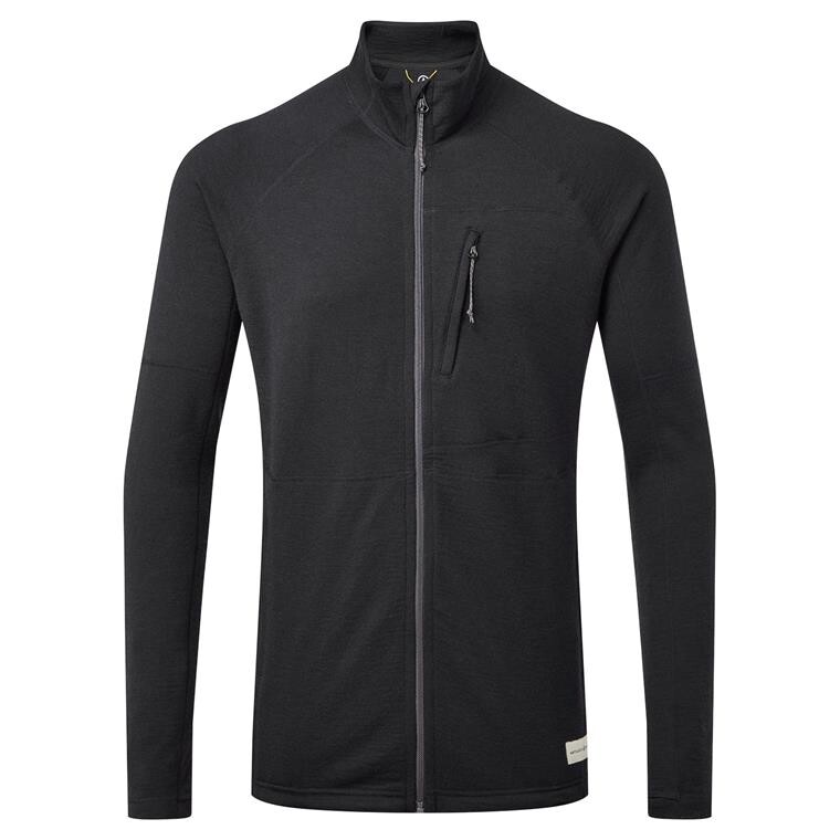 Artilect Mens Eldorado Merino Jacket (Sort (BLACK) Small)