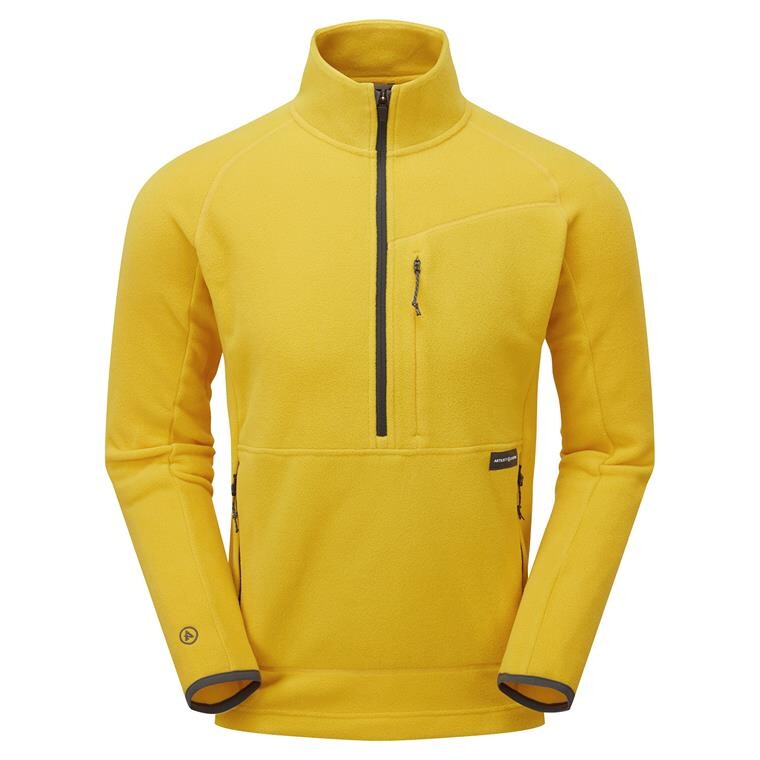 Artilect Mens Halfmoon Bio Pullover (Gul (HOT SPOT) Small)