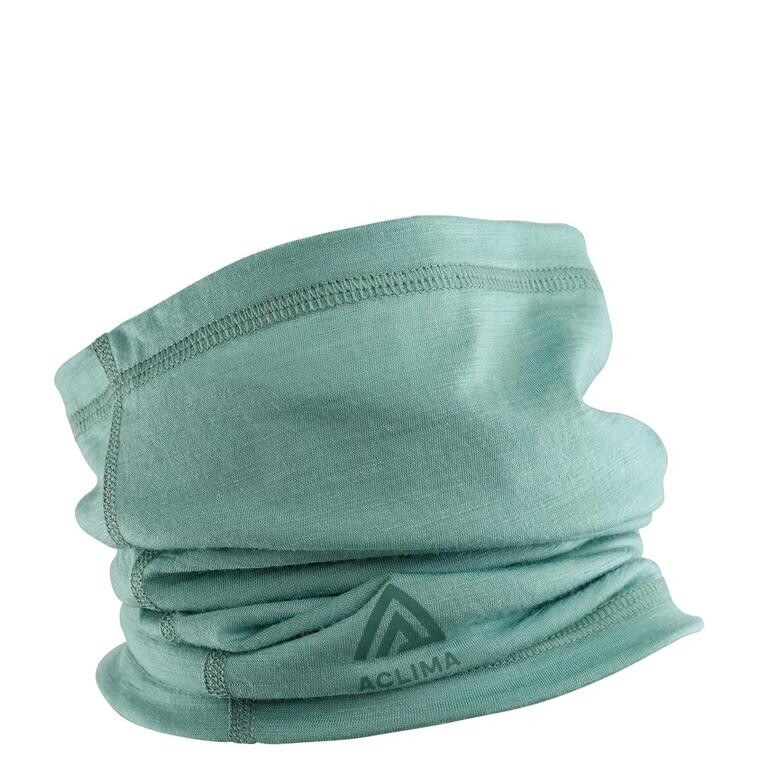 Aclima Kids LightWool Headover (Blå (OIL BLUE) One size)