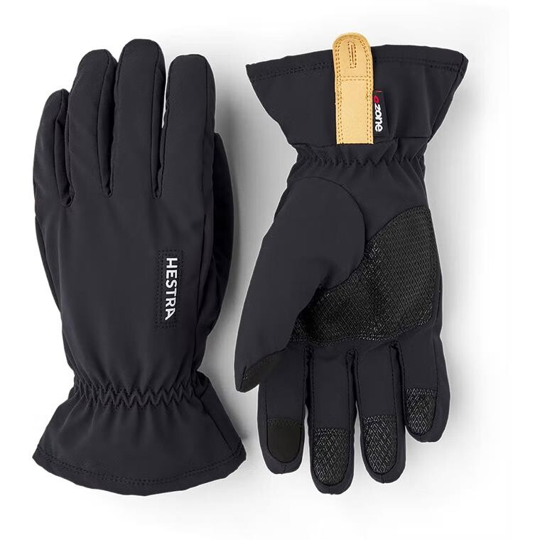 Hestra Czone Contact Pick Up 5 Finger (Sort (BLACK) 6)