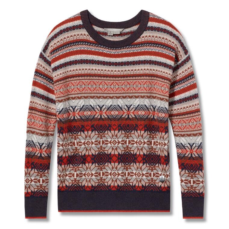 Royal Robbins Womens Westlands Relaxed Pullover (Rød (CRIMSON) Large)