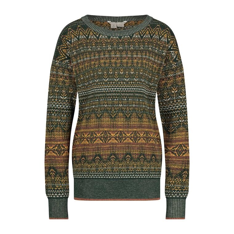 Royal Robbins Womens Westlands Relaxed Pullover (Brun (CARAMEL MUIR PT) Large)