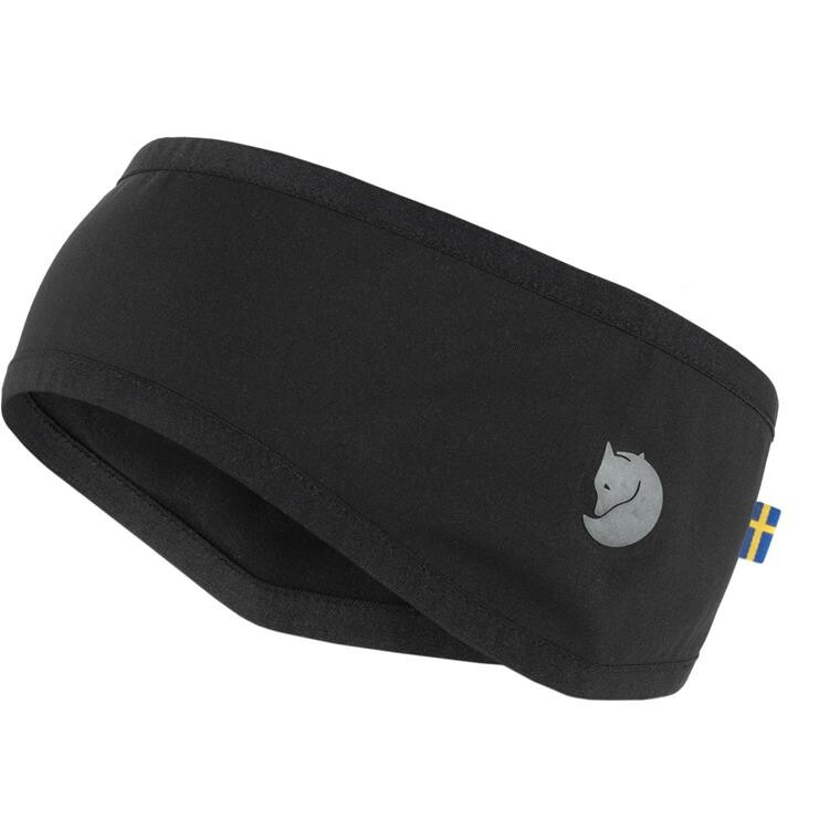 Fjällräven Womens Abisko Värm Headband (Sort (BLACK/550) One size)