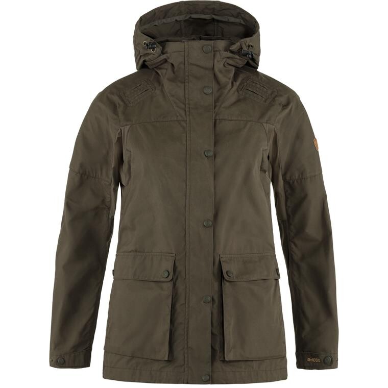 Fjällräven Womens Forest Hybrid Jacket (Grøn (DARK OLIVE/633) XX-small)