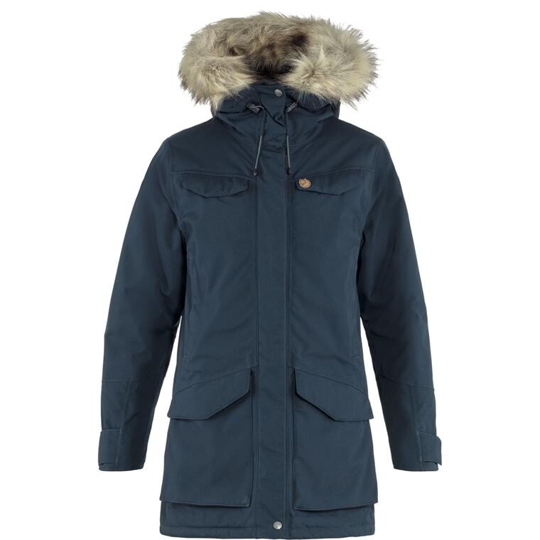 Fjällräven Womens Nuuk Parka (Blå (DARK NAVY/555) XX-small)
