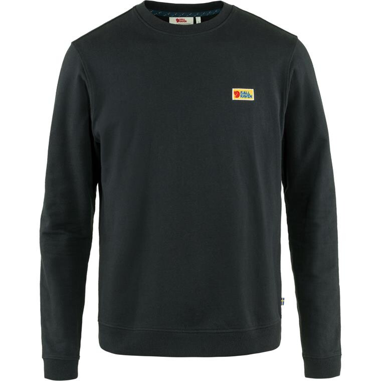 Fjällräven Mens Vardag Sweater (Sort (BLACK/550) X-small)