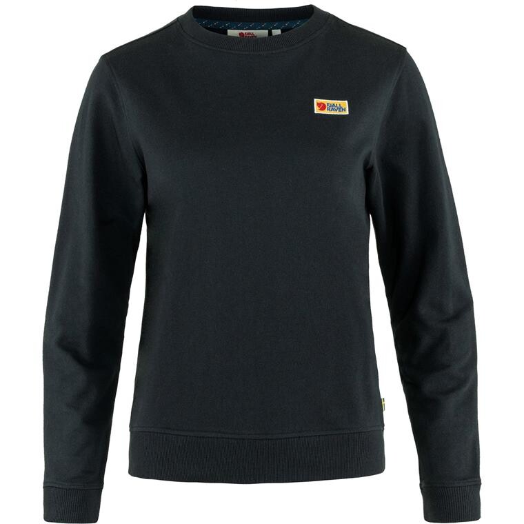 Fjällräven Womens Vardag Sweater (Sort (BLACK/550) XX-small)