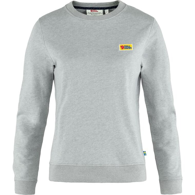 Fjällräven Womens Vardag Sweater (Grå (GREY-MELANGE/020-999) XX-small)