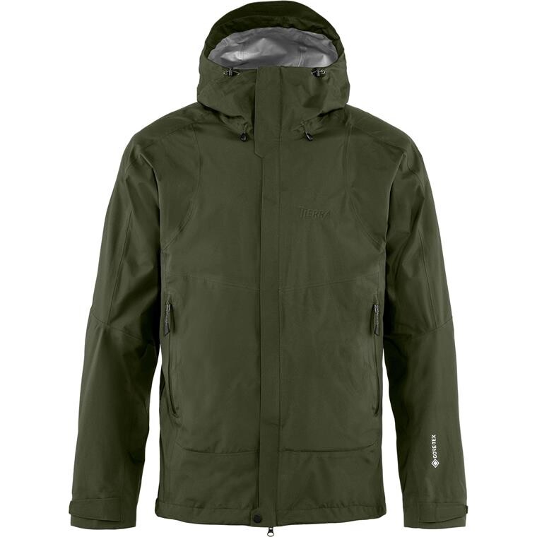 Tierra Mens Back Up Jacket Gen.3 (Grøn (FOREST NIGHT) Small)