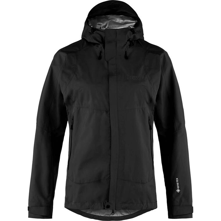 Tierra Womens Back Up Jacket Relaxed Fit Gen.3 (Sort (BLACK) X-large)