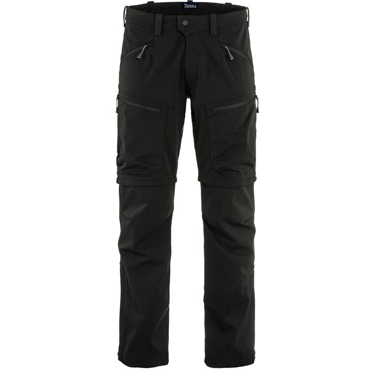 Tierra Mens Lite Track Convertible Pant (Sort (BLACK) 44)