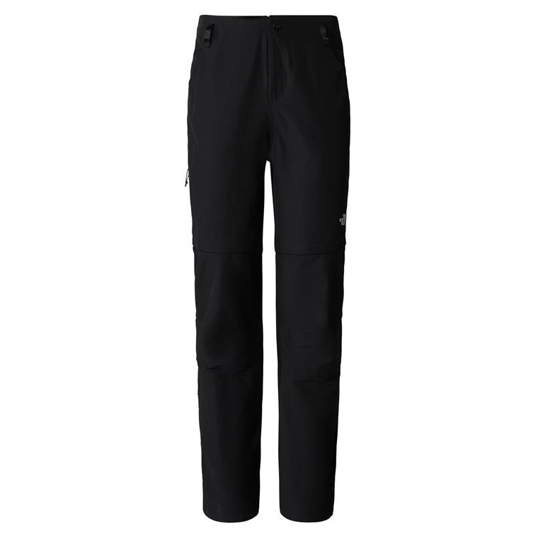 The North Face Womens Exploration Conv Reg Straight Pant F2022 (Sort (TNF BLACK) 40)