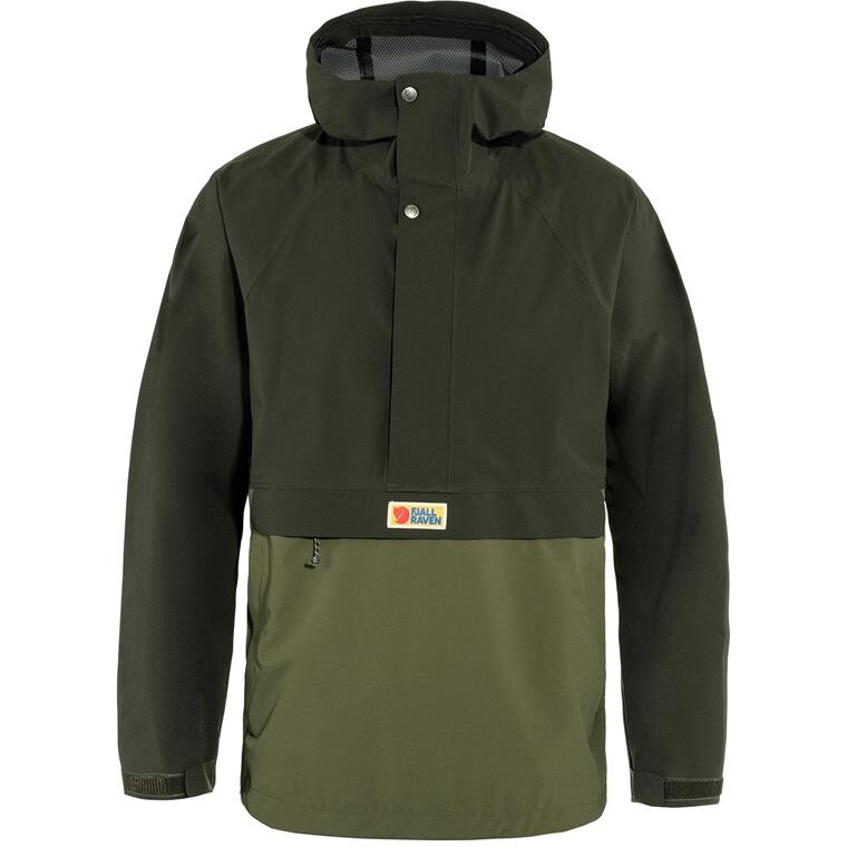 Fjällräven Mens Vardag Hydratic Anorak (Grøn (DEEP FOREST-LAUREL GRN/662-625) Small)