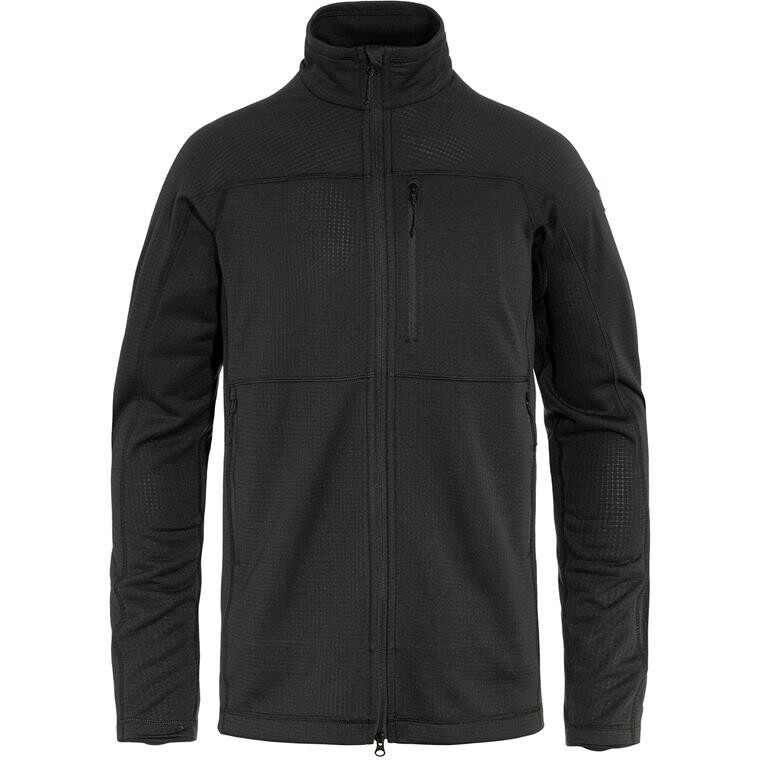 Fjällräven Mens Abisko Lite Fleece Jacket (Sort (BLACK/550) Small)