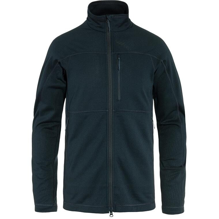 Fjällräven Mens Abisko Lite Fleece Jacket (Blå (DARK NAVY/555) X-small)