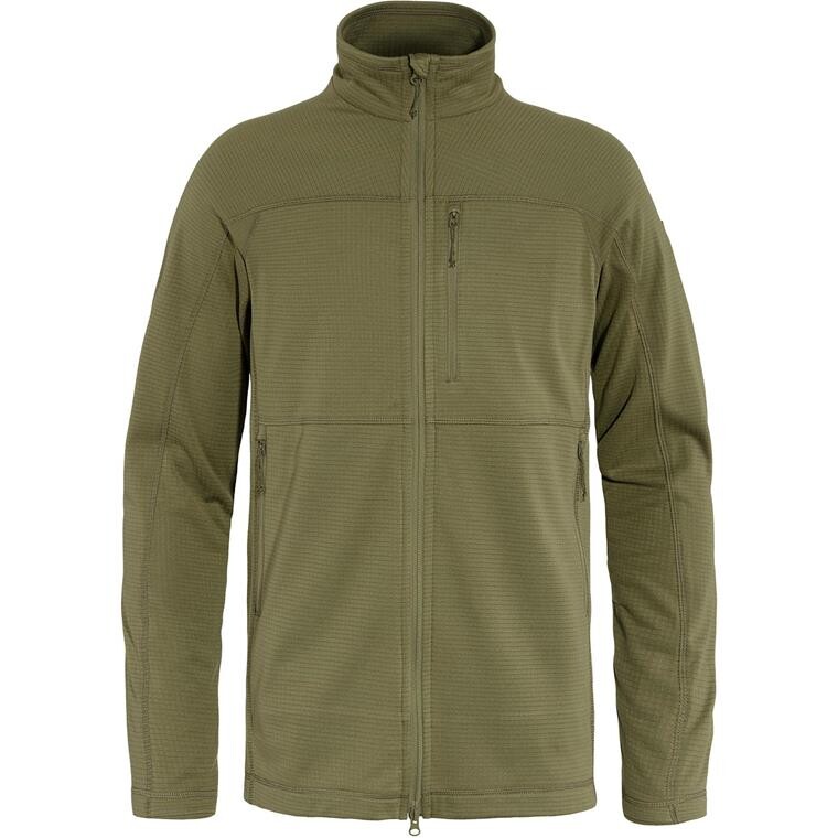 Fjällräven Mens Abisko Lite Fleece Jacket (Grøn (GREEN/620) X-small)