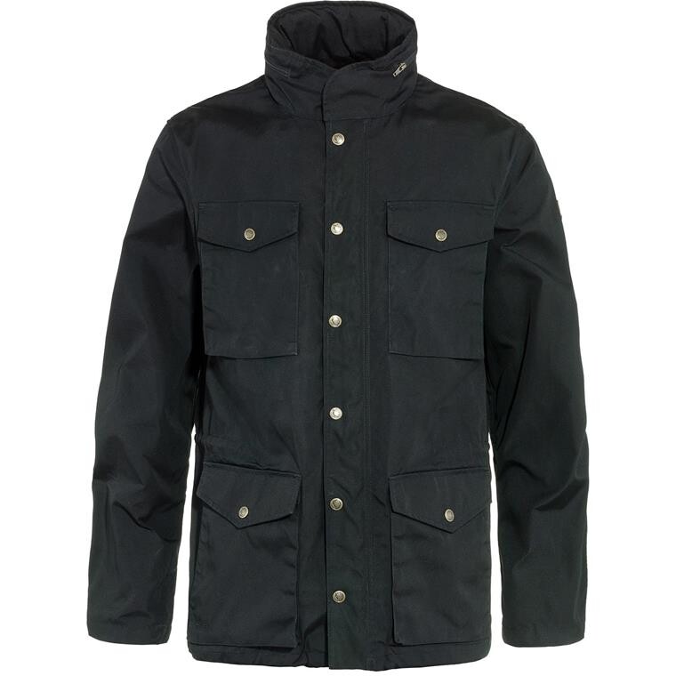 Fjällräven Mens Räven Jacket (Sort (BLACK/550) X-small)