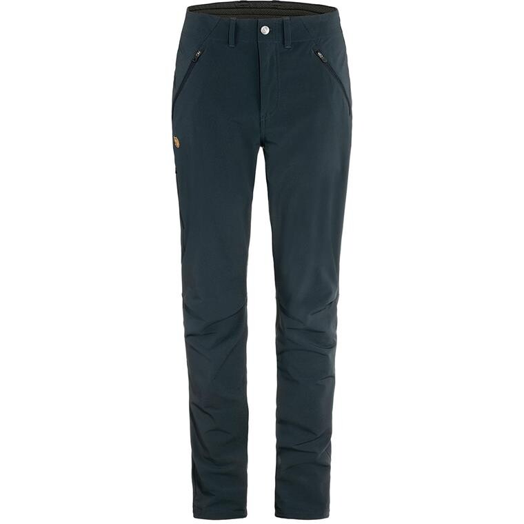 Fjällräven Womens Abisko Trail Stretch Trousers (Blå (DARK NAVY/555) 34)