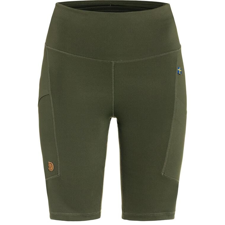 Fjällräven Womens Abisko Short Tights (Grøn (DEEP FOREST/662) XX-small)
