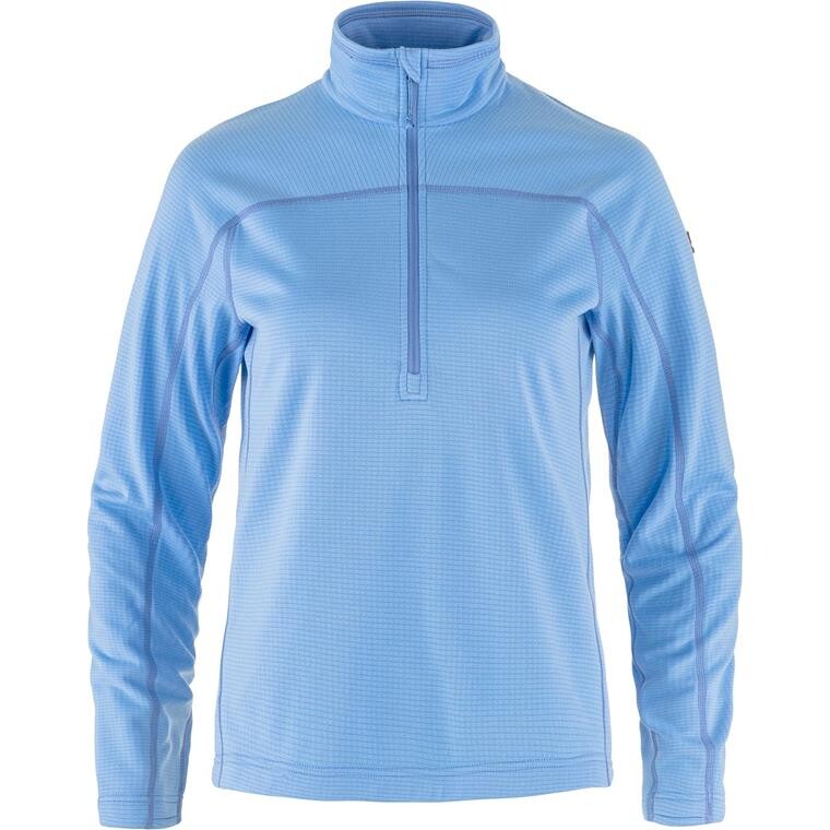 Fjällräven Womens Abisko Lite Fleece Half Zip (Blå (ULTRAMARINE/537) XX-small)