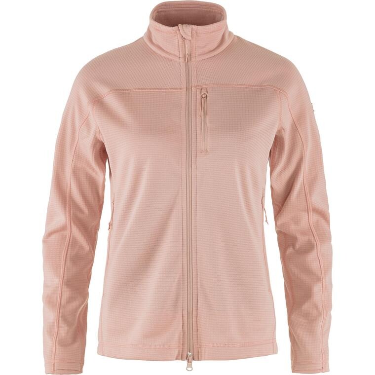 Fjällräven Womens Abisko Lite Fleece Jacket (Lyserød (CHALK ROSE/302) X-small)