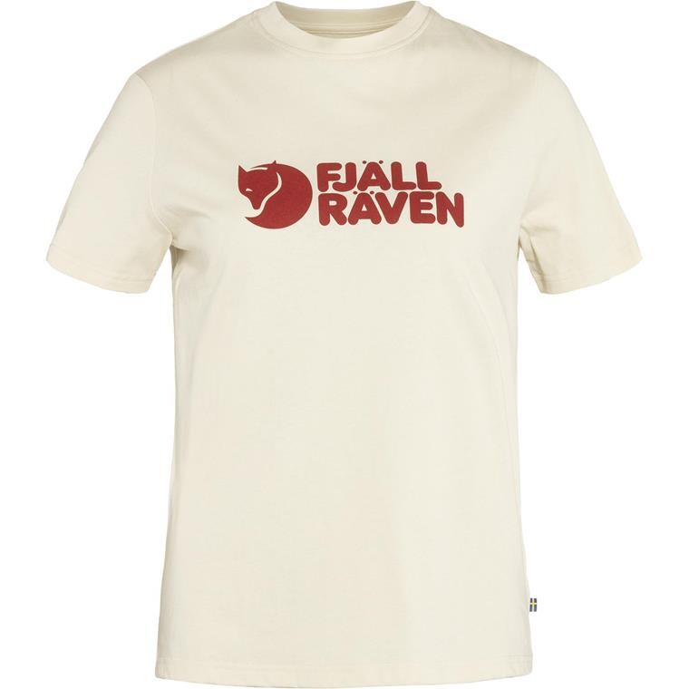 Fjällräven Womens Fjällräven Logo Tee (Hvid (CHALK WHITE/113) XX-small)