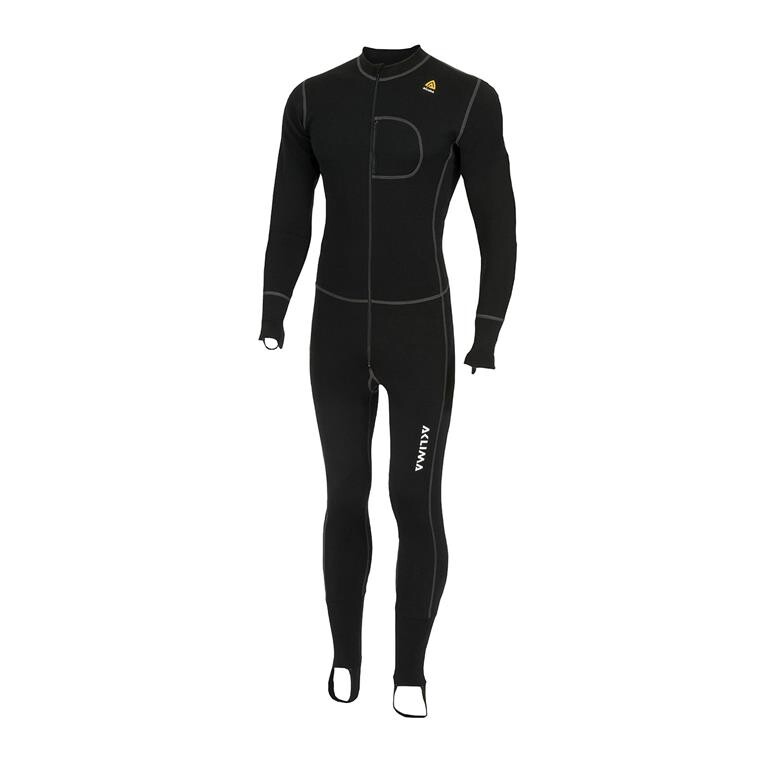 Aclima WarmWool Bodypiece (Sort (JET BLACK) Small)