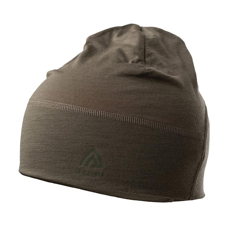 Aclima LightWool Hunting Beanie (Grå (TARMAC/ORANGE TIGER) One size)