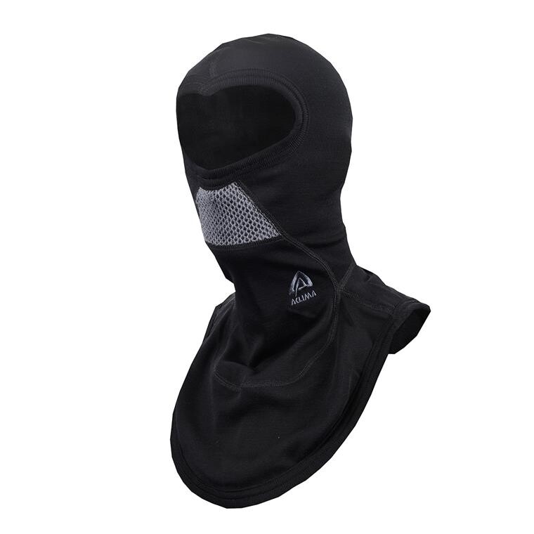 Aclima Doublewool Balaclava (Sort (JET BLACK) One size)