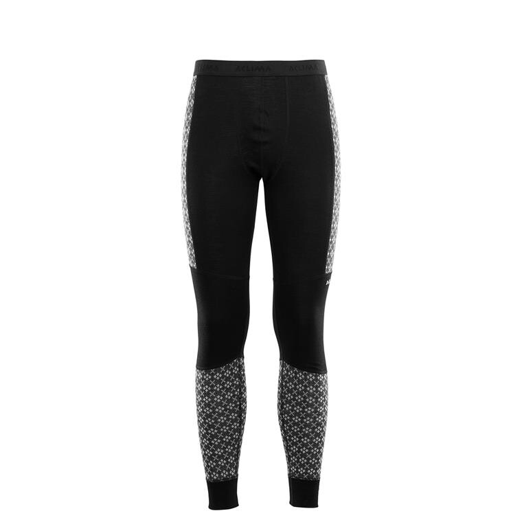 Aclima Mens DesignWool Glitre Longs (Grå (ALM) X-small)