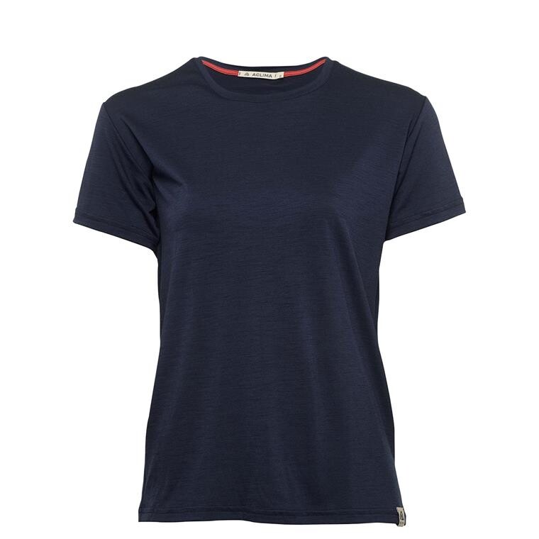 Aclima Womens LightWool Classic Tee (Blå (NAVY BLAZER) X-small)