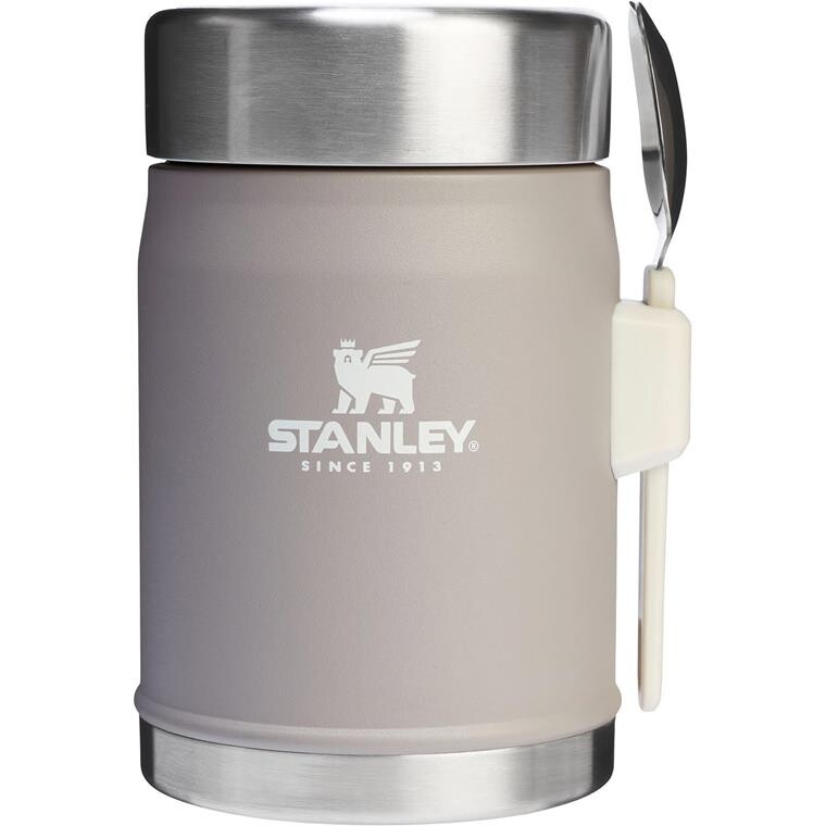Stanley Legendary Food Jar + Spork 0,4l (Grå (ASH))