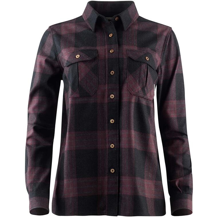 Check Dark Grey/Bordeaux