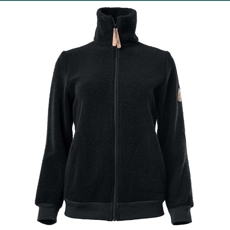 Aclima Womens Reborn Terry Jacket (Grå (DARK GREY MELANGE) X-small)