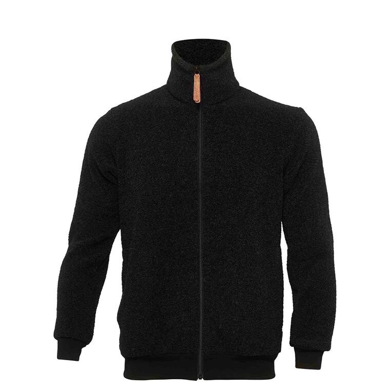 Aclima Mens Reborn Terry Jacket (Grå (DARK GREY MELANGE) X-small)