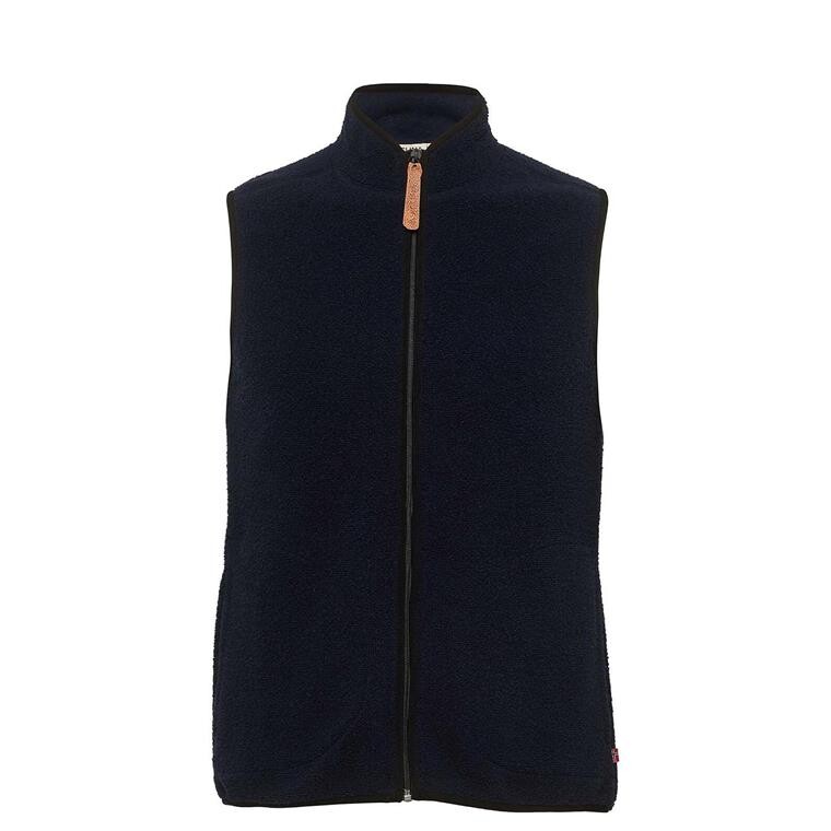 Aclima Mens Reborn Terry Vest (Blå (NAVY MELANGE) X-small)
