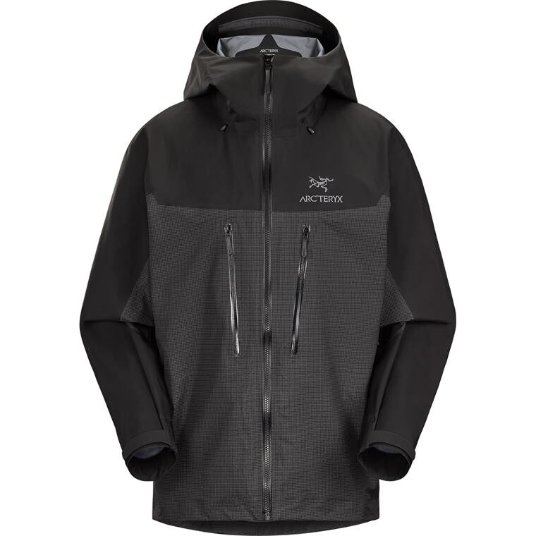 Arcteryx Mens Alpha Jacket S2023 model (Sort (BLACK) Small)