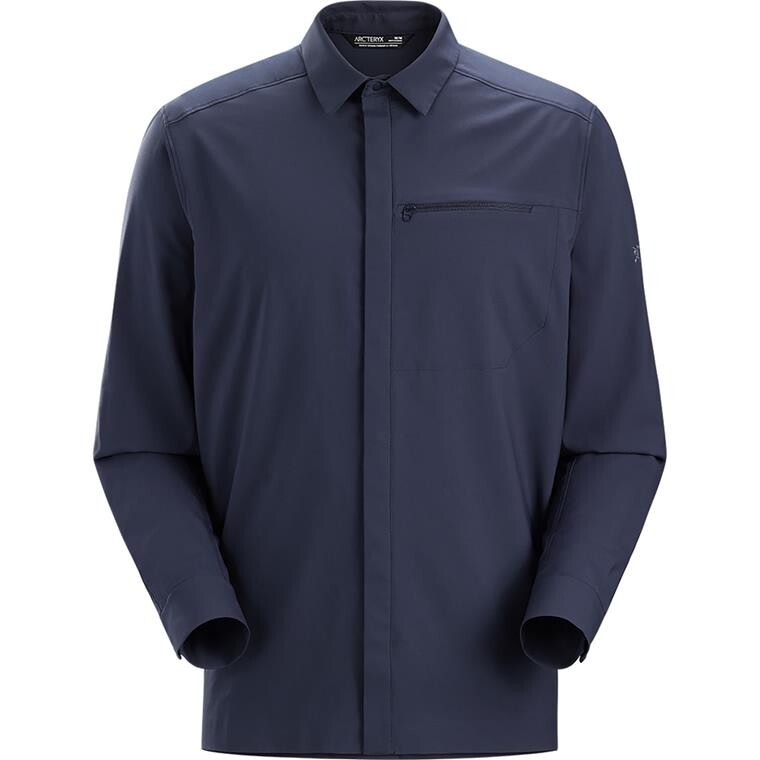 Arcteryx Mens Skyline L/S Shirt (Hvid (ARCTIC SILK) Large)