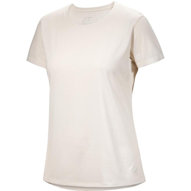 Arcteryx Womens Taema Crew S/S (Hvid (ARCTIC SILK HEATHER) Medium)