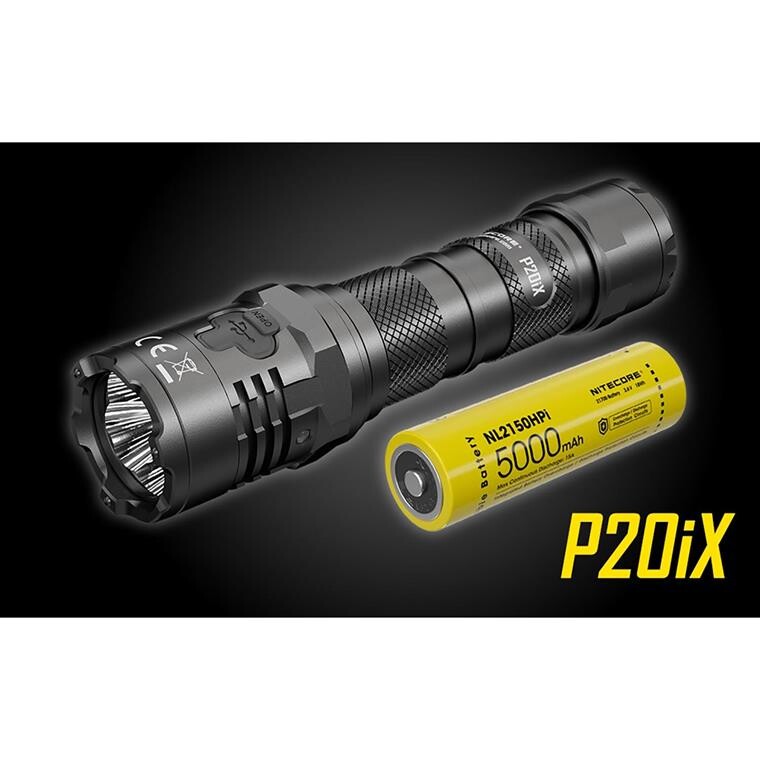 Nitecore P20IX (Sort (BLACK))
