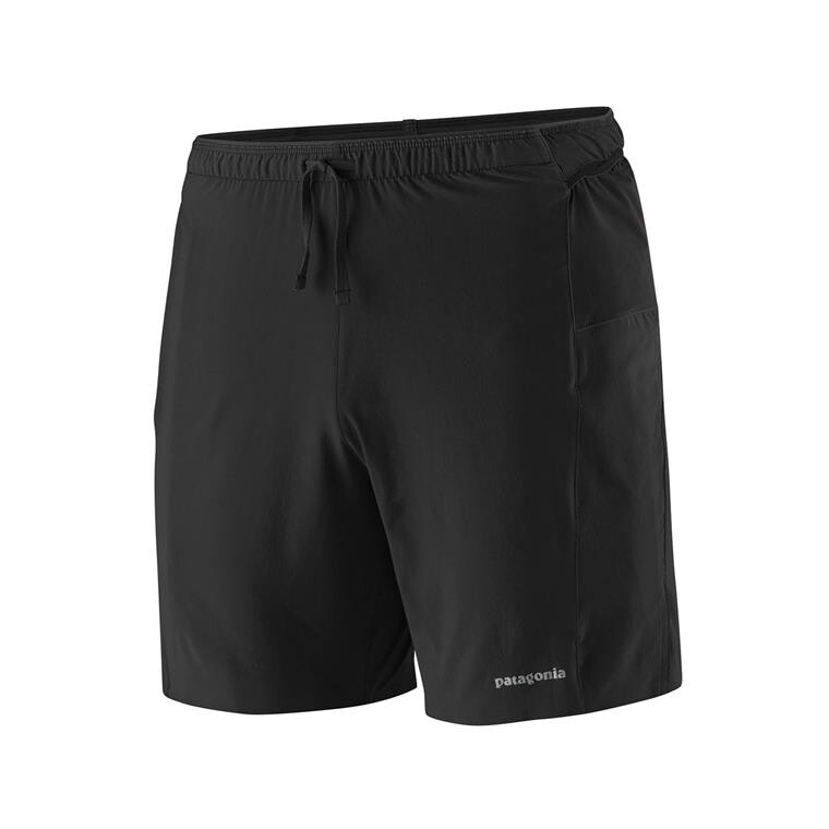 Patagonia Mens Strider Pro Shorts 7" (Sort (BLACK) Small)