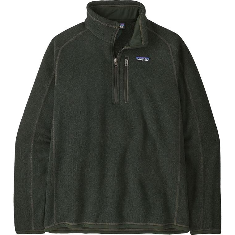 Patagonia Mens Better Sweater 1/4 Zip (Grøn (OLD GROWTH GREEN) Small)