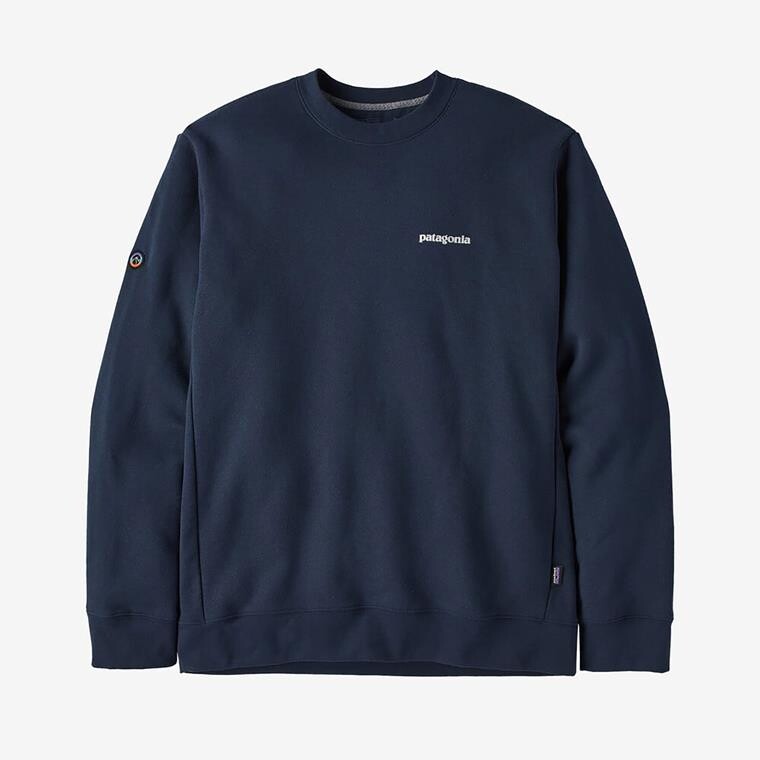 Patagonia Fitz Roy Icon Uprisal Crew Sweatshirt (Blå (NEW NAVY) Small)