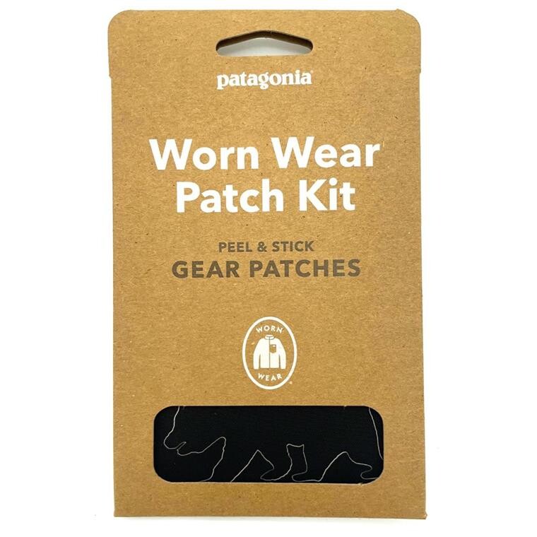 Patagonia Worn Wear Patch Kit (Sort (BLACK))