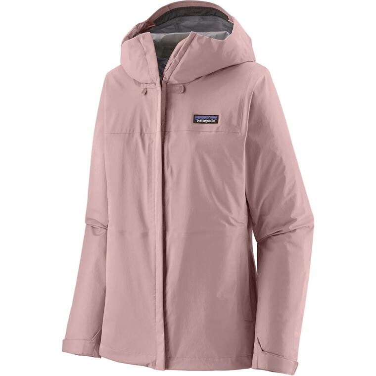 Patagonia Womens Torrentshell 3L Rain Jacket (Lyserød (QUIET VIOLET) Small)