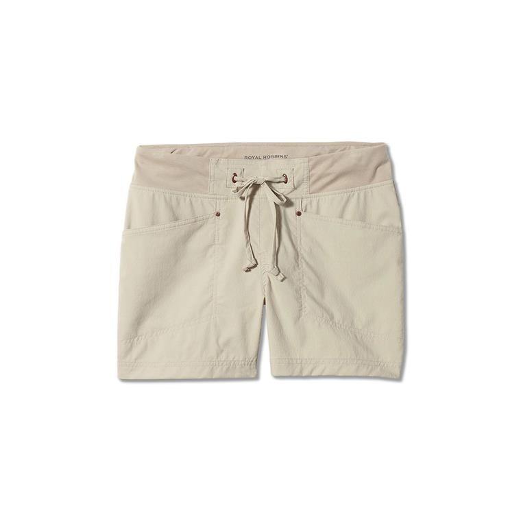 Royal Robbins Womens Jammer Short (Beige (LT KHAKI) Large)