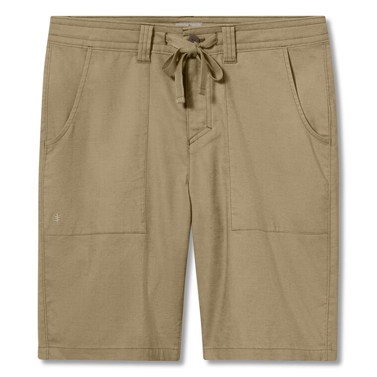 Royal Robbins Mens Hempline Short (Beige (TRUE KHAKI) W34)
