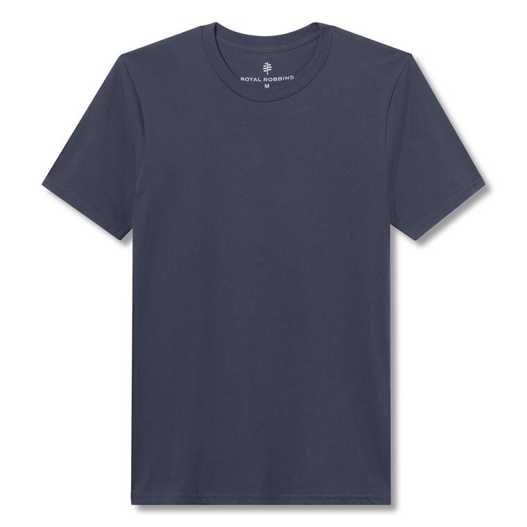 Royal Robbins Mens Sunset Tee S/S (Blå (NAVY) Small)
