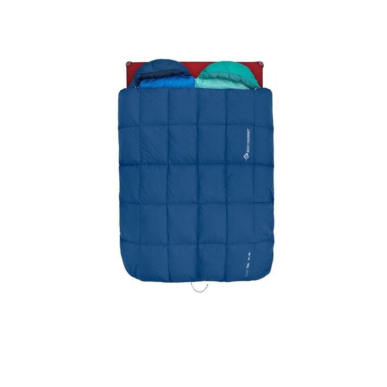 Sea to Summit Tanami TmII Down Camping Comforter Queen (Blå (NAVY DARK BLUE))