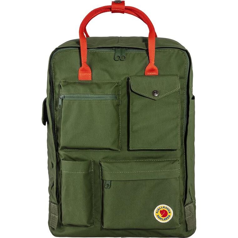 Fjällräven Samlaren Kånken 2B (Grøn (LEAF GREEN/615) One size)